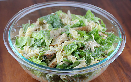cchicken caesar pasta salad