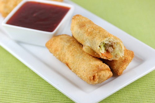 pork egg rolls