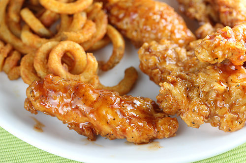 Honey-Chipotle Chicken Crispers Recipe | BlogChef.net