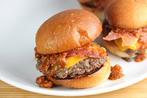 Chili Cheese Sliders