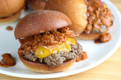 Chili Cheese Sliders