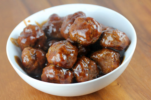 Cranberry BBQ Meatballs