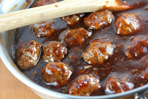 Cranberry BBQ Meatballs