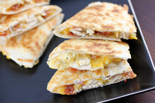 Chicken Bacon Ranch Quesadillas Recipe