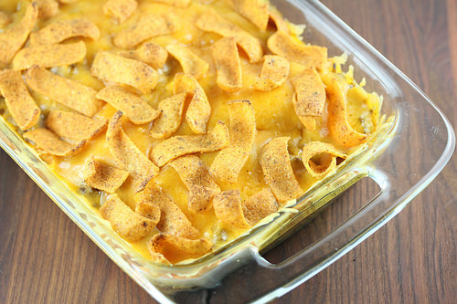 Chili Cheeseburger Bake