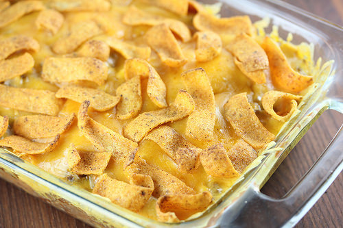 Chili Cheeseburger Bake