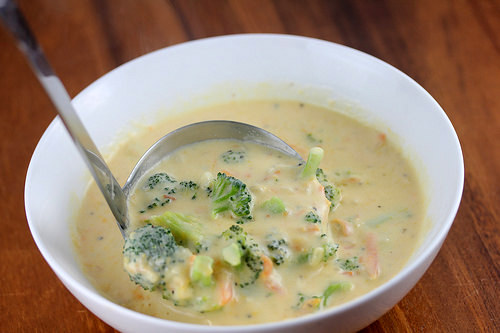 Panera Bread Broccoli Cheese Soup