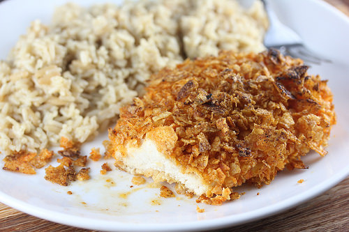 Kettle Chip Crusted Chicken
