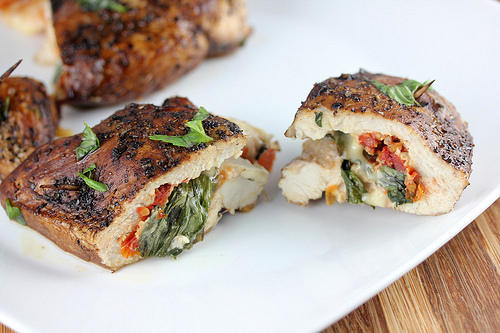 Stuffed Chicken Caprese