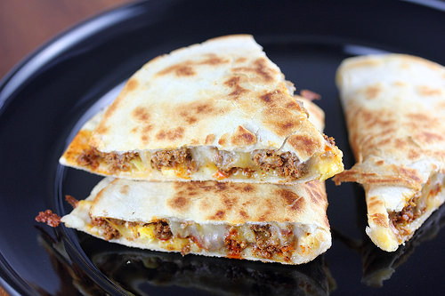 Mexican Breakfast Quesadillas