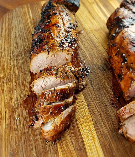 Balsamic Grilled Pork Tenderloin