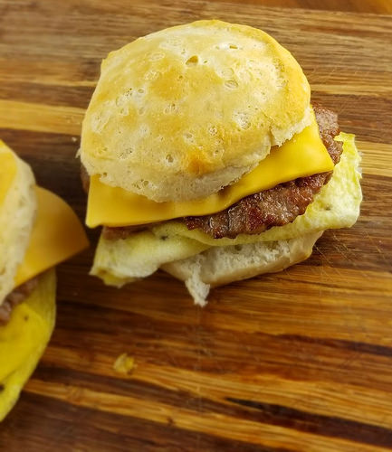 Sausage, Egg & Cheese Biscuit