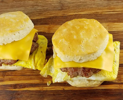 Burger King Sausage Egg and Cheese Biscuit Recipe