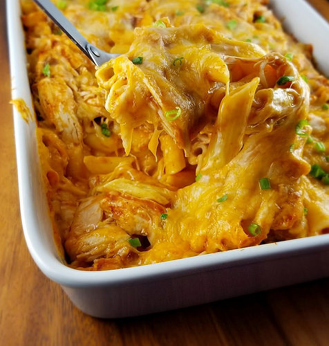 Chicken Enchilada Penne Casserole Recipe