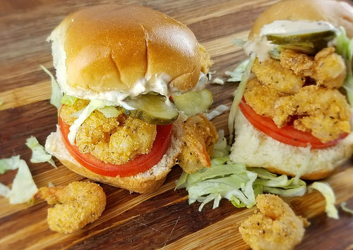 Shrimp Po? Boy Sliders Recipe