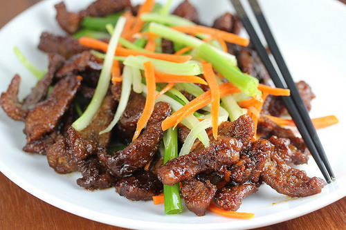 beef a la sichuan