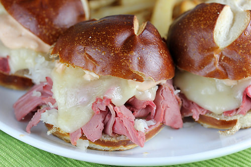 reuben sliders