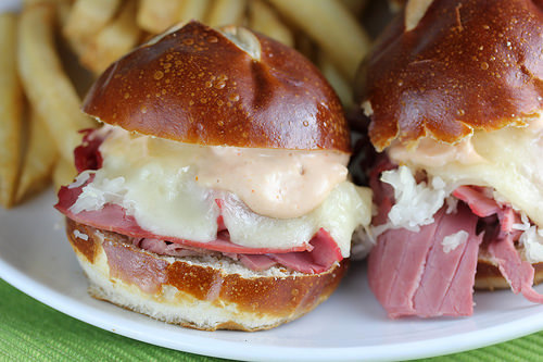 reuben sliders